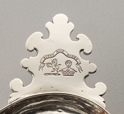 Early Georgian Silver Lemon Strainer - Samuel Lea